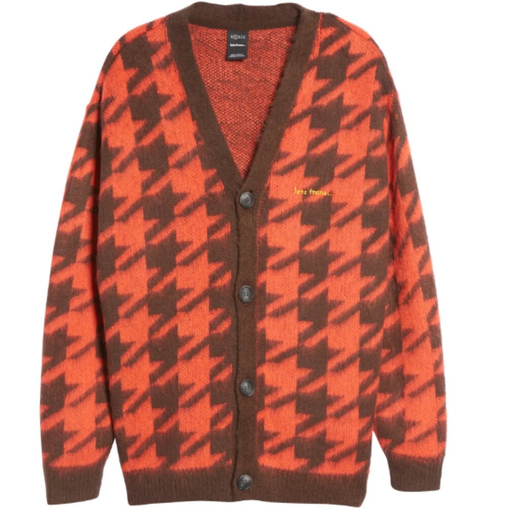 Houndstooth cardigan